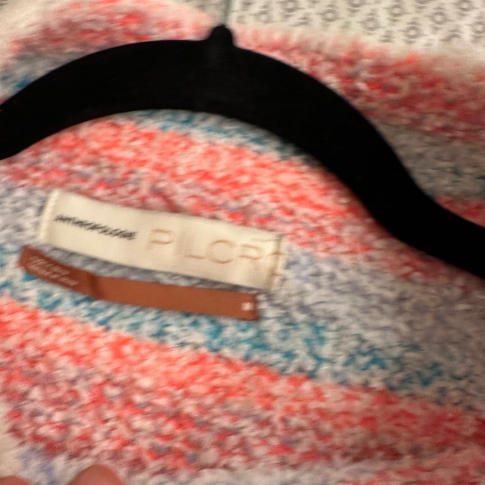 ANTHROPOLOGIE - Pilcro Selene Sweater - Oversized Nordic Mock Turtleneck - Picture 4 of 7
